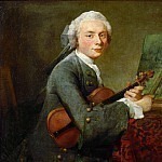 Man with violin , Jean Baptiste Siméon Chardin