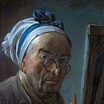 Self Portrait, Jean Baptiste Siméon Chardin