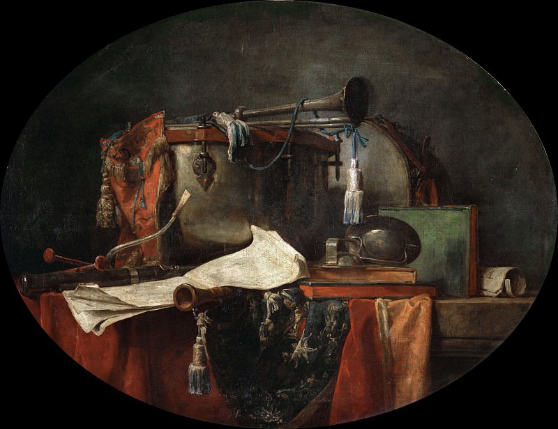 The Attributes of Musiс. Jean Baptiste Siméon Chardin