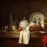 The Sideboard, Jean Baptiste Siméon Chardin