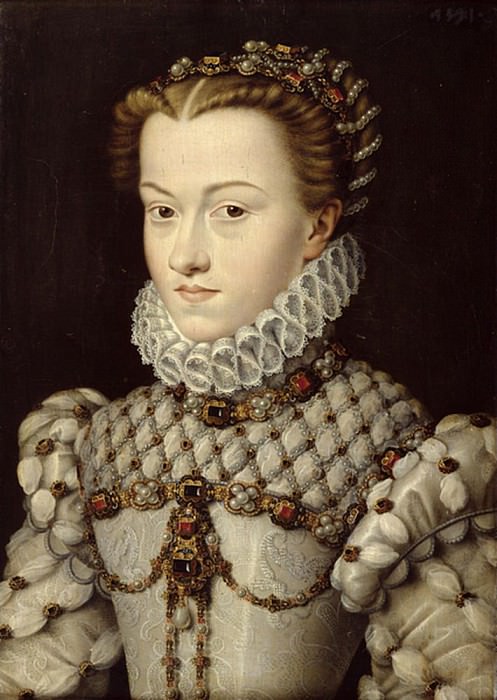 Елизавета Австрийская (1554-1592). Франсуа Клуэ