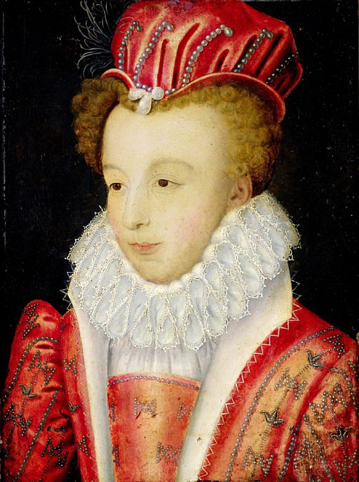 Marguerite de Valois. Francois Clouet