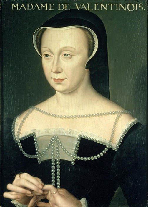 Madame de Valentinois. Francois Clouet