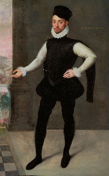 Portrait of a Young Man. Francois Clouet