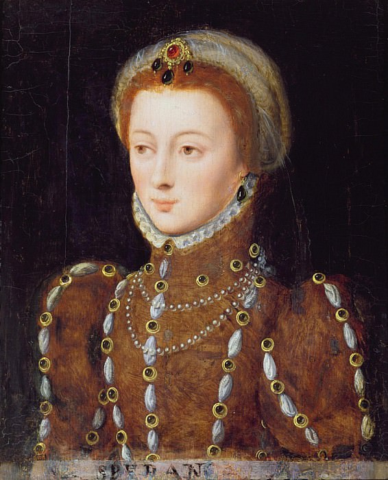 Portrait of a Lady, possibly Anna von Egmont. Francois Clouet