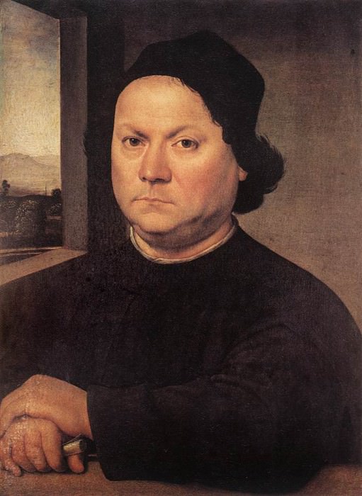 Портрет Перуджино, ок.1504. Лоренцо ди Креди