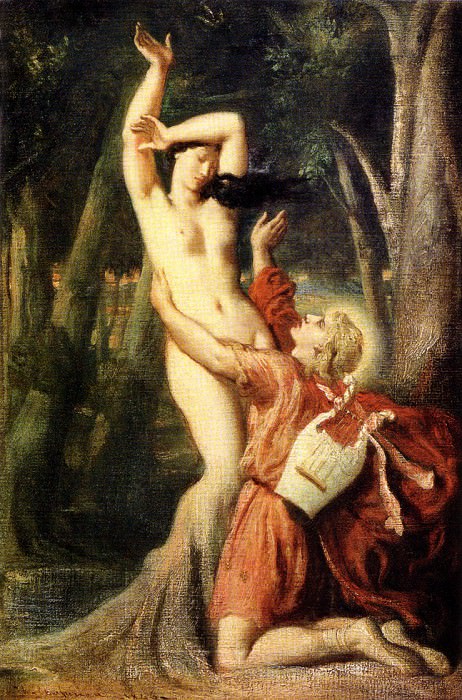 Аполлон и Дафна, 1845. Теодор Шассерио