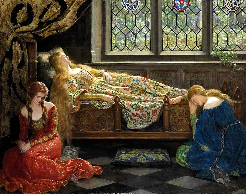Sleeping Beauty. John Collier