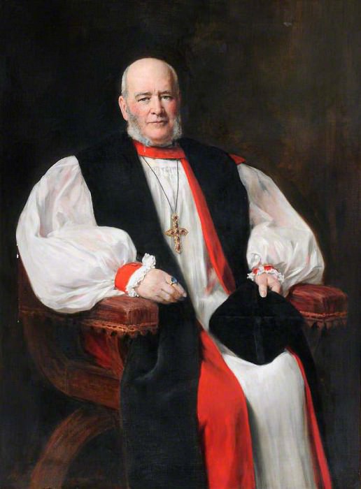 Watkin Herbert Williams (1845–1944), Bishop of Bangor. John Collier