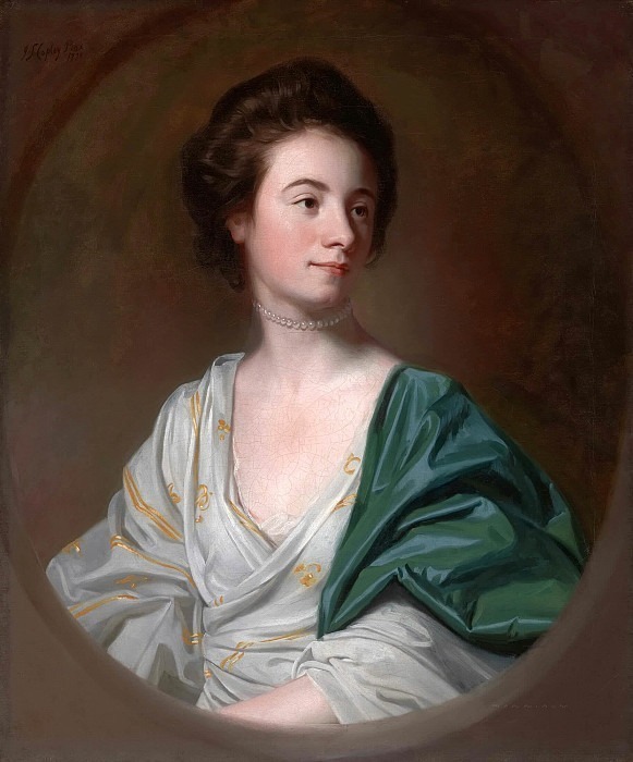 Mrs. Robert Hyde. John Singleton Copley