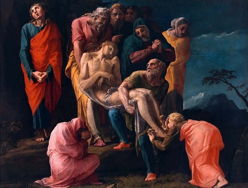 Christ Taken to the Tomb. Polidoro da Caravaggio (Polidoro Caldara)