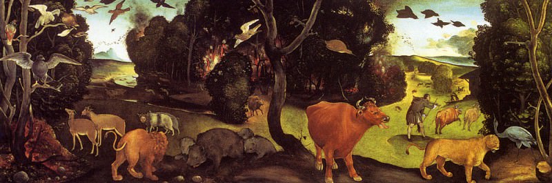 The Forest Fire. Piero di Cosimo