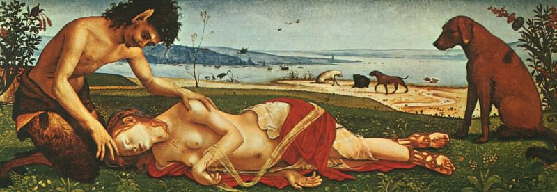 Смерть Прокриды, ок.1500. Пьеро ди Козимо