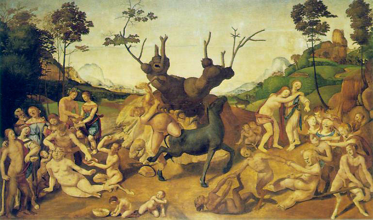 Несчастья Силена, ок.1505-10. Пьеро ди Козимо