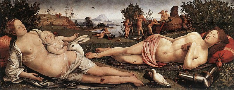 Venus Mars and Cupid 1490. Piero di Cosimo