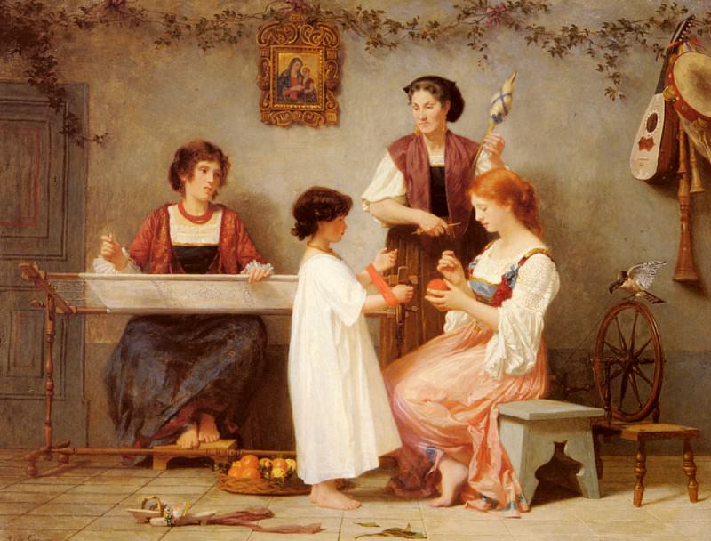 Afternoon Pastimes. Paul Alfred De Curzon
