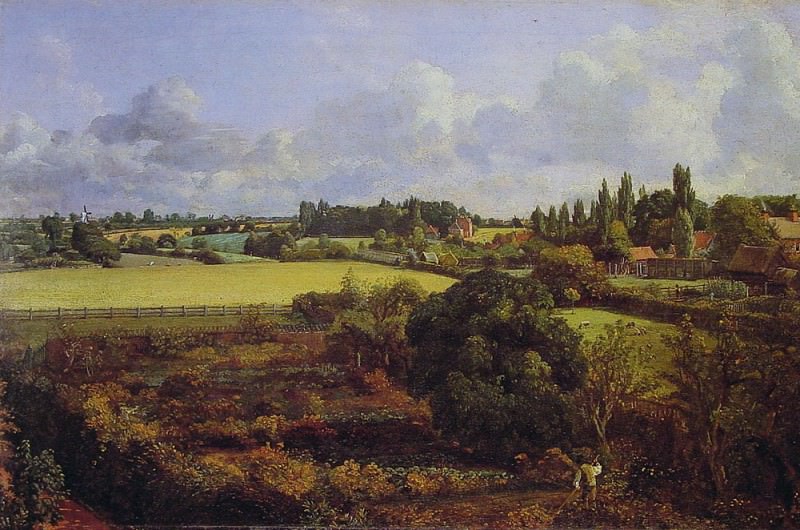 Golding Constables Kitchen Garden. John Constable