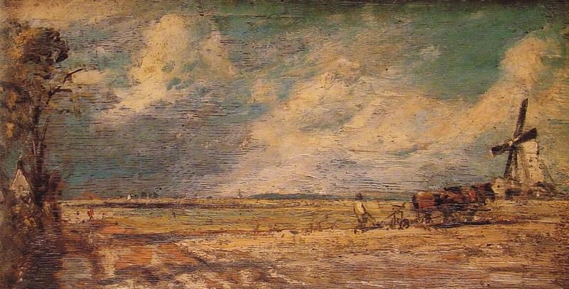 Spring Ploughing. John Constable