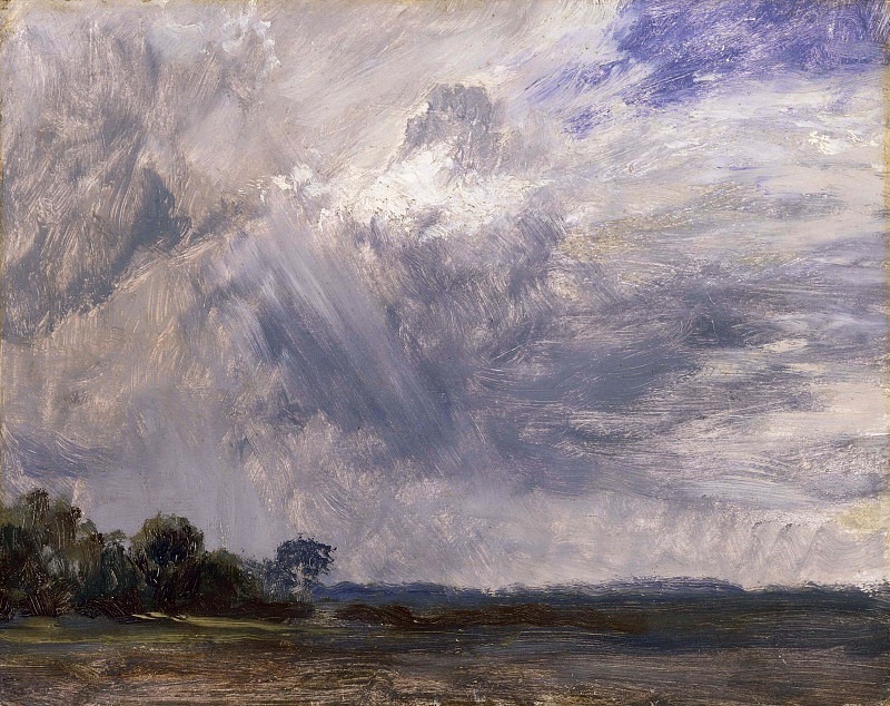 Study of a Cloudy Sky. John Constable