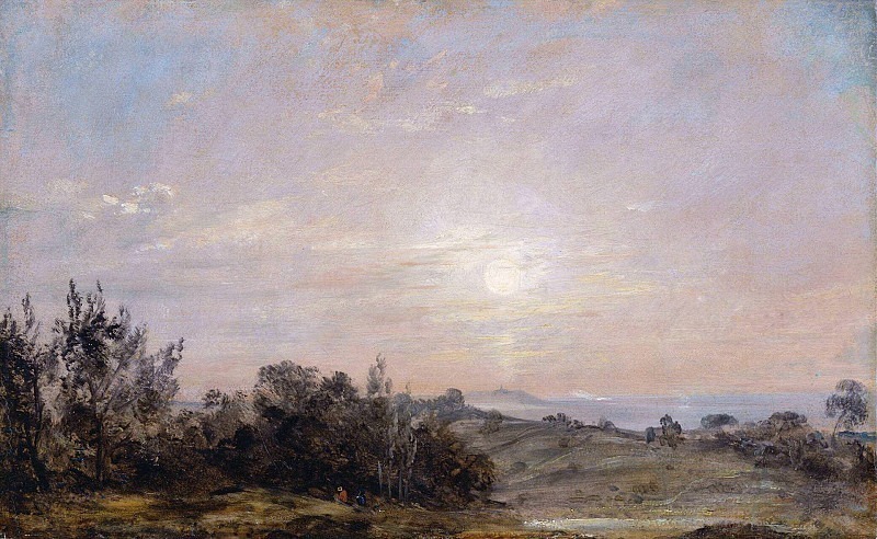 Hampstead Heath looking towards Harrow. John Constable
