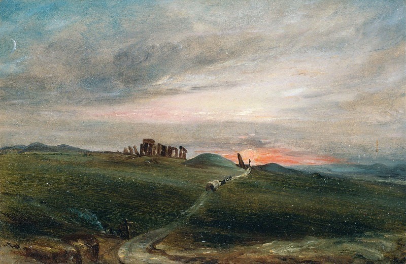 Stonehenge at Sunset. John Constable