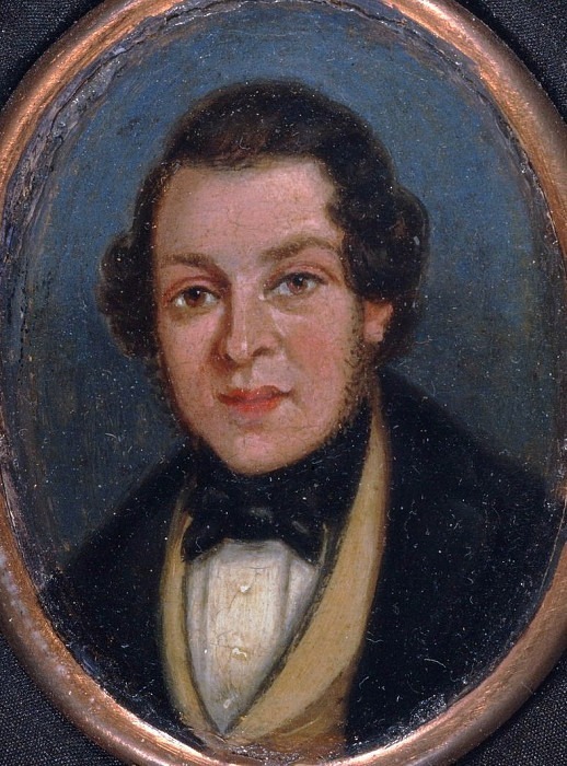 Miniature Portrait of Abram Constable, brother of the artist. John Constable