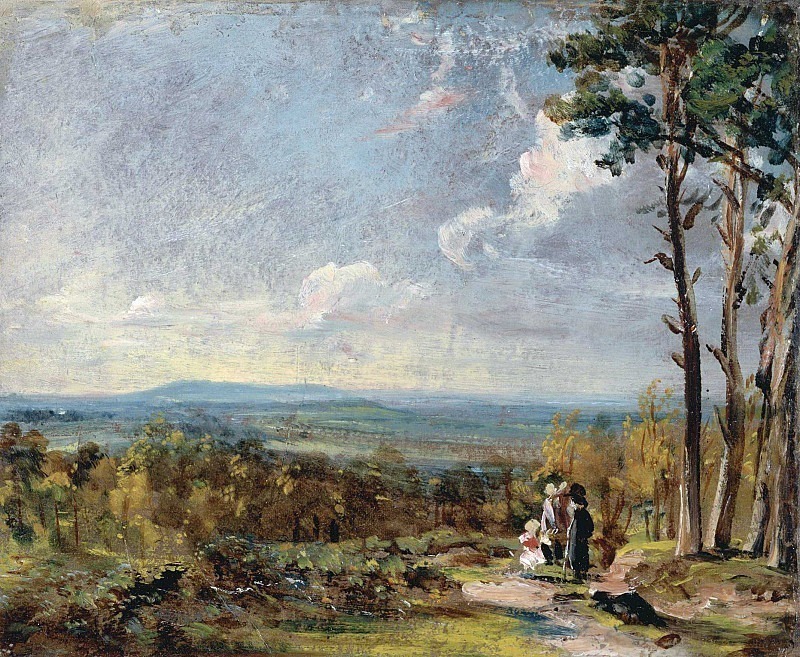 Hampstead Heath Looking Towards Harrow. John Constable