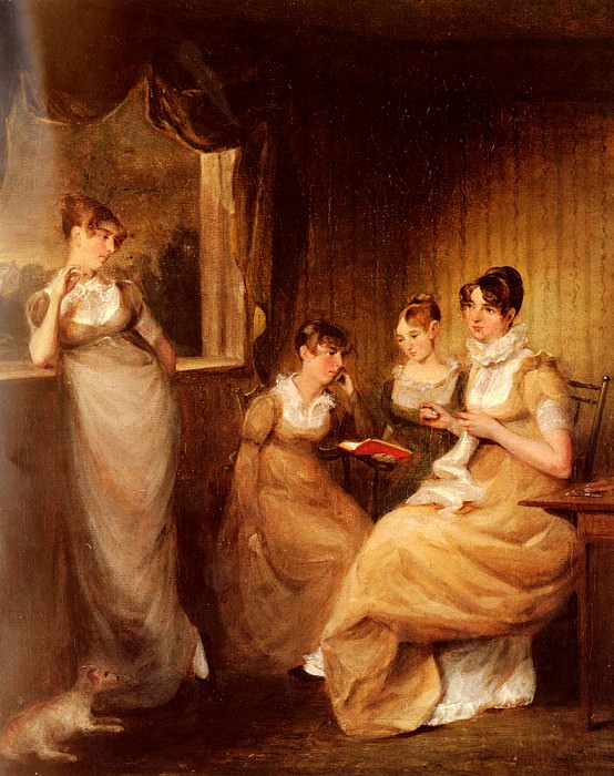 Ladies From The Family Of Mr William Mason Of Colchester. John Constable