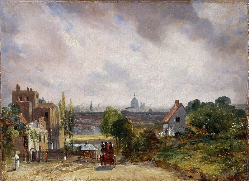 Sir Richard Steele’s Cottage, Hampstead. John Constable