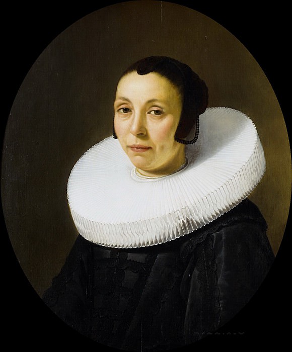 Portrait of Anna Blocken. Aelbert Cuyp