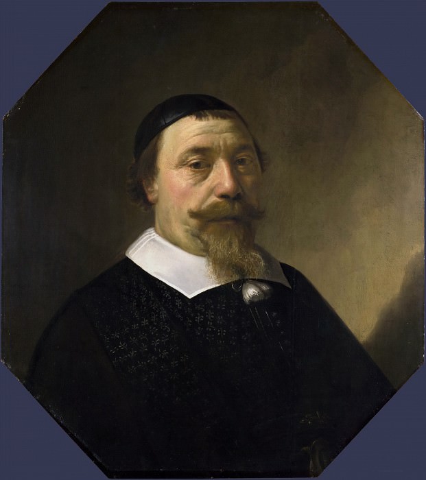 Portrait of a bearded man. Aelbert Cuyp
