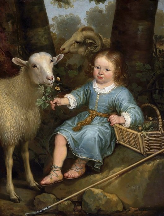 Портрет мальчика (принц Виллем III Оранский в детстве). Альберт Кёйп