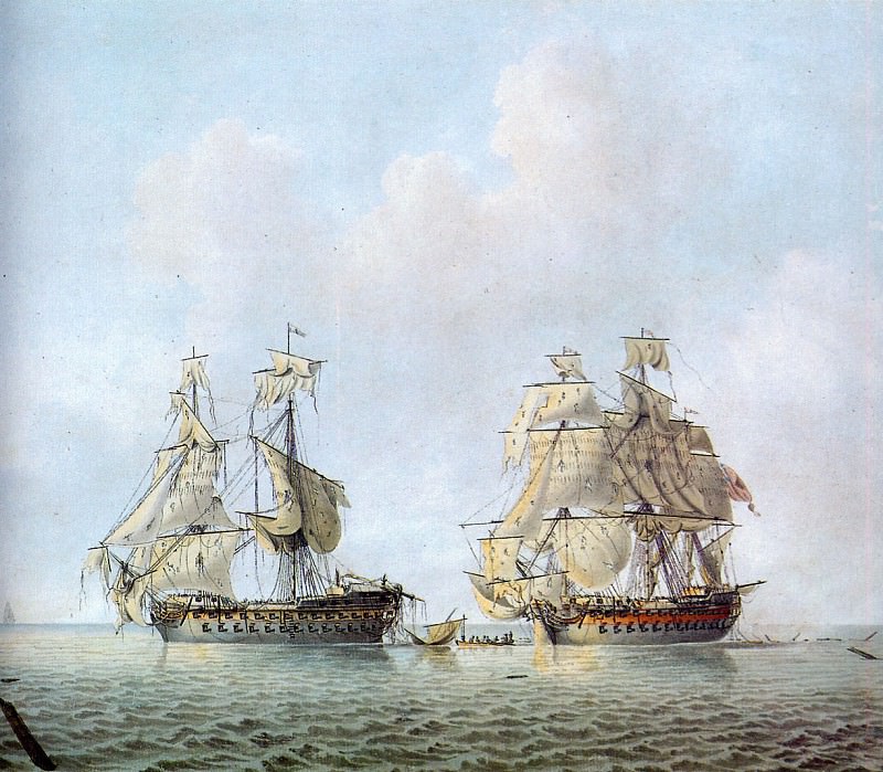 English war vessels. Robert Cleveley