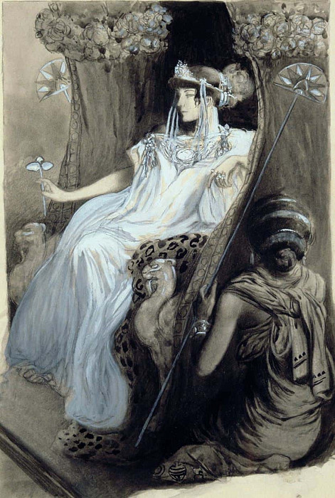 Рисунок для Афродиты Пьера Луи. Антуан Кальбе