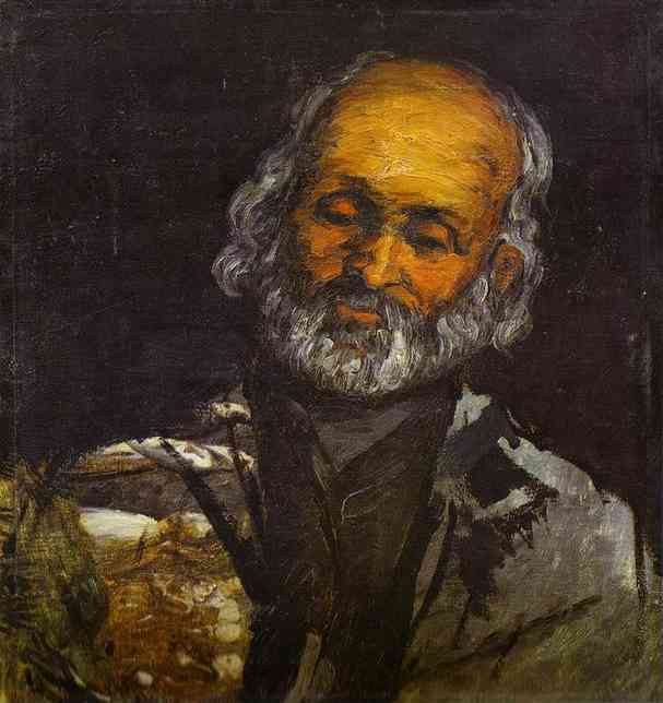 Head of an Old Man. Paul Cezanne