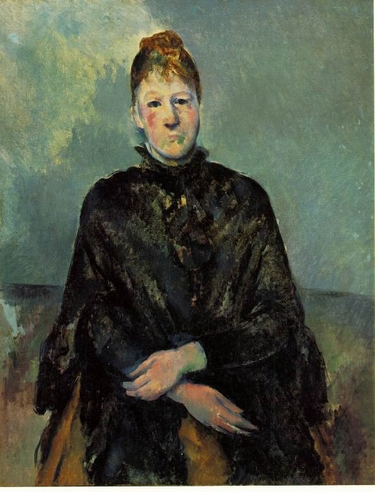 Madame Cezanne (Barnes). Paul Cezanne