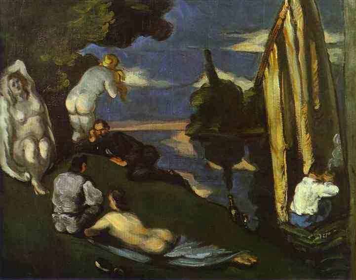 Idyll. Paul Cezanne