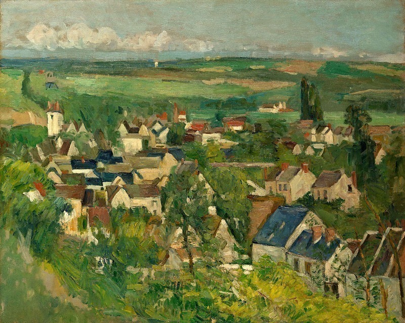 Auvers, Panoramic View. Paul Cezanne