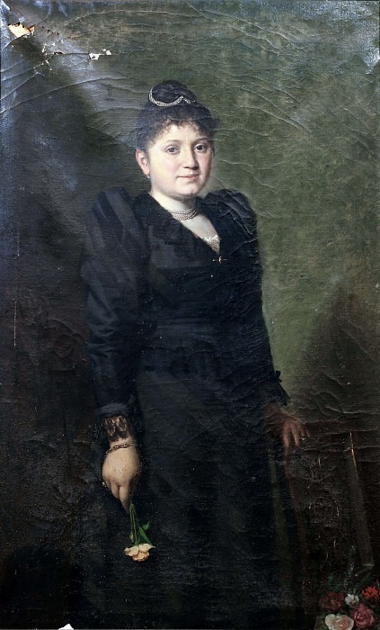 Portrait of Luigia Discacciati Zanchi. Giacomo Calegari