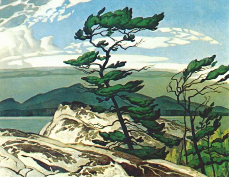 white pine 1957. Alfred Joseph Casson
