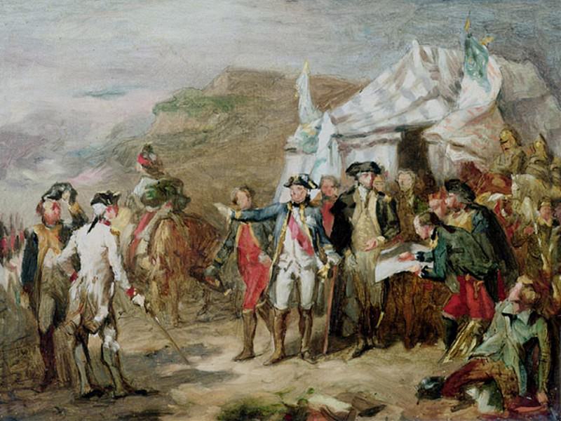 Sketch for the Battle of Yorktown, 1st to 17th October 1781