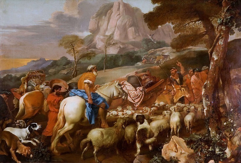 The Angel Appearing to the Shepherds. Giovanni Benedetto Castiglione