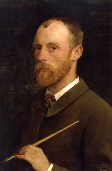 Portrait of the Artist. George Claussen