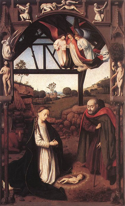 Nativity. Petrus Christus