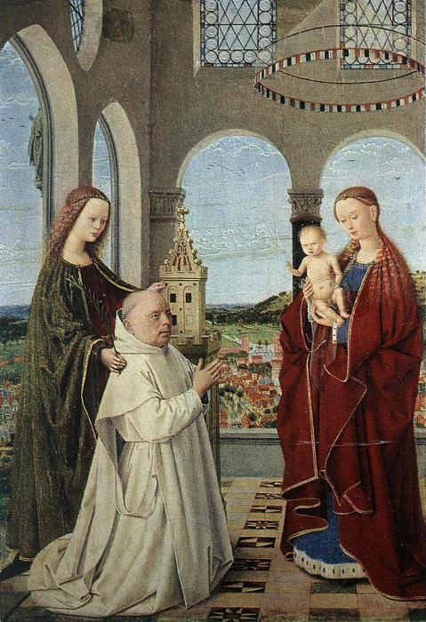 Madonna And Child. Petrus Christus