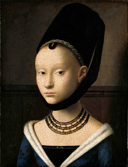 Portrait Of A Young Girl. Petrus Christus