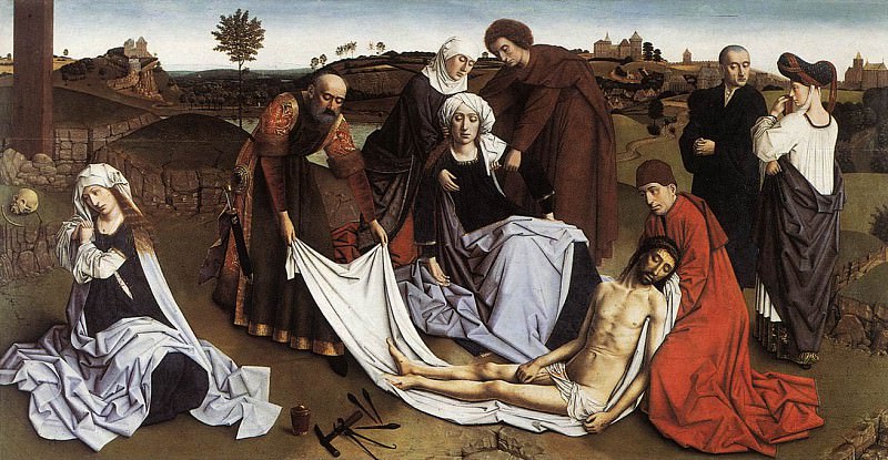 The Lamentation. Petrus Christus