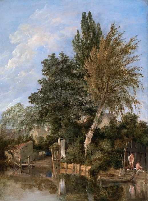 Boys Bathing on the River Wensum, Norwich