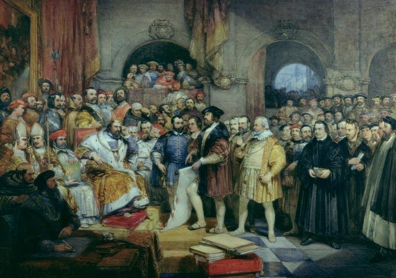 Конгресс Шпейера, 19 апреля 1529 г. , Джордж Каттермоул