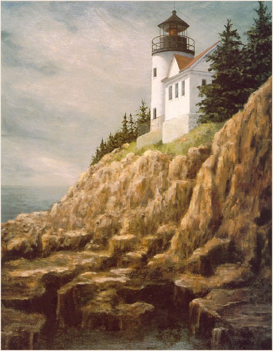 Bass Head Lighthouse. Helen H. Carmichael